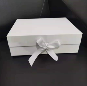 Wholesale flip-top folding <b>boxes</b> in stock bow-shaped plain color packaging <b>boxes</b> folding gift <b>boxes</b> one-piece gift <b>boxes</b> - Product Image 4