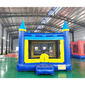 Castillo Inflable Azul Grande para Exteriores, Casa de Brinco Comercial, Castillos Inflables al por Mayor, Casa de Brinco Inflable para Fiestas - Product Image 1