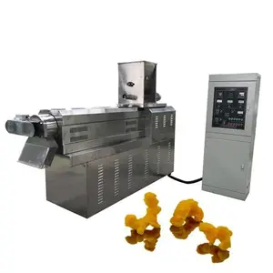 Automatic Pani Puri Snacks Making Machine Bugles Frying Machine Bugles Chips Process Line