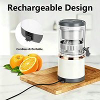 60W Elektrische Citruspers Enkelkops Extractor Op Batterijen Plastic Behuizing USB Oplaadbaar Draagbaar Huishoudelijk Hotel