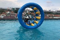 Offres Spéciales gonflable Hamster Roller Wheel Kid's Paradise Toys Roues de roulement gonflables à eau