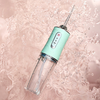 Hydropulseur Doux pour Dents et Gencives Sensibles, Jet Doux, 3 Niveaux de Pression, Irrigateur Buccal Portable, Sans Fil, Rechargeable