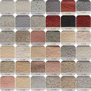 Sprühfarbe Texturfarbe Lieferanten für Außenwanddekoration Steinfarbe und Beschichtung für Gebäude