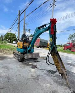 2025 Hot Sale Used Kubota U15 Mini Hydraulic Excavator 1.5Ton Digger Low Hours & High Performance Breaker Bucket - Product Image 5