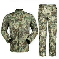 Uniforme tactique de camouflage vert olive Rip-Stop sur mesure BDU ACU vert