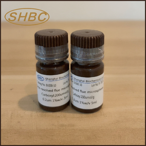 ไมโครสเฟียร์ High Stokes Shift TRF ยูโรเปียมเคลต์โพลีสไตรีน สำหรับการตรวจวัดภูมิคุ้มกันเชิงปริมาณ - Product Image 1