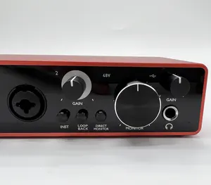 N-AUDIO X2มืออาชีพ USB อินเตอร์เฟซเสียงสำหรับการบันทึก Songwriting สตูดิโอเครื่องดนตรีบันทึก