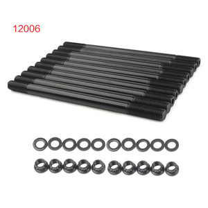 Goujons de culasse pour Honda 1.6L D16Z6, boulons de moteur en acier noir, spécification 12006 - Product Image 4