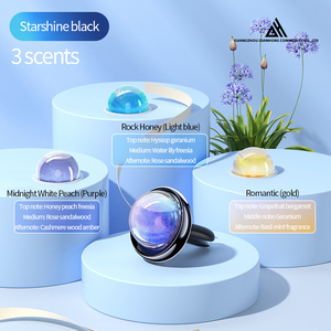 Giấy sang trọng làm mát không khí xe ô tô biểu tượng tùy chỉnh tăng hương liệu nước hoa khuếch tán Cologne Apple kim loại Clip Vent vị trí đôi - Product Image 4