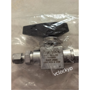 Válvula de Bola de Alta Presión de Acero Inoxidable Swagelok, SS-83PS4 Usada - Product Image 3