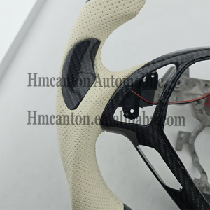 Popular Products Carbon Fiber Perforated Leather LED Grip Steering <b>Wheel</b> Fit for Infiniti G27 G37 Car Steering <b>Wheel</b> - Product Image 6