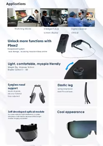 Gafas de Realidad Virtual 3D con Pantalla Gigante de 120 Pulgadas Todo en Uno, Si-OLED 1800nits, Gafas Inteligentes AR, Dioptrías Ajustables para Juegos y <span class=keywords><strong>Películas</strong></span> - Product Image 5