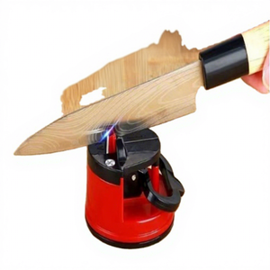 Affilacoltelli Portatile Professionale Veloce con Ventosa, Mini Affilatore Rotondo da Cucina - Product Image 2