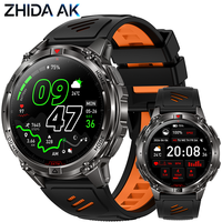 Nouvelle montre connectée modèle HT53 avec GPS, étanche 3ATM, batterie 650mAh, écran 1,46 pouces, suivi sportif, surveillance de la santé, appels Bluetooth, pour hommes, ODM