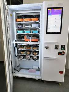 XY Nhà Máy Trung Quốc Chất Lượng Tốt Nhất Thức Ăn Nhanh Hộp Ăn Trưa Máy Bán Hàng Tự Động Thực Phẩm Nóng Pizza Bữa Ăn Súp Với Thang Máy - Product Image 5