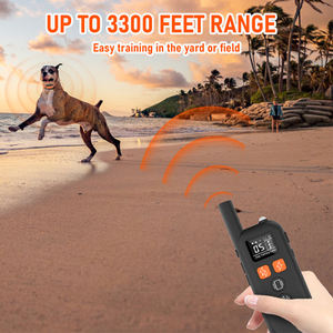 <span class=keywords><strong>Collar</strong></span> electrónico impermeable para 3 perros de la mejor calidad, <span class=keywords><strong>Collar</strong></span> de choque para mascotas con Control remoto eléctrico, <span class=keywords><strong>Collar</strong></span> de entrenamiento inteligente para perros grandes Led - Product Image 5