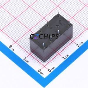 JY4078F-S-DC5V-2C Signal Relay <b>DIP</b>,20.2x10mm Relay 2 Changeover: 2C (DPDT-Changeover)::: <b>Silver</b> Alloy 3A - Product Image 2