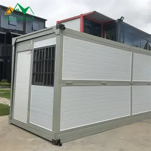Detachable Portable Mobile Container Store Supplier Camping Outdoor Mall Container Folding Folded 20 Store Container House Homes