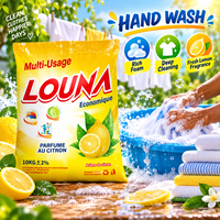 Détergent à lessive en poudre OEM 10 kg, best-seller, à mousse riche, pour lavage à la main et en machine, pour le Sénégal