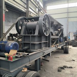 Fournisseur chinois : Concasseur mobile de déchets de construction et de minerai d'or, version moteur et diesel, ligne de production de sable la plus populaire - Product Image 2