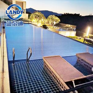 Cubierta Automática para <span class=keywords><strong>Piscina</strong></span> Landy Ip68, Impermeable, <span class=keywords><strong>con</strong></span> Control Remoto, Resistente a los Rayos UV, Cubiertas Retráctiles Automáticas para Piscinas - Product Image 4
