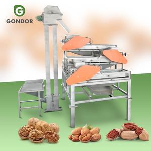 เครื่องแยกเปลือกเฮเซลนัทอัตโนมัติ เครื่องสั่นสะเทือนสำหรับอาร์แกน เครื่องกะเทาะเปลือกอัลมอนด์ และเครื่องคัดแยก - Product Image 1
