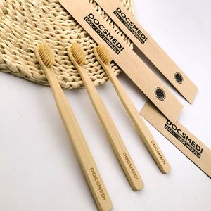 Productos de bambú baratos de alta calidad Cepillo de dientes de <span class=keywords><strong>hotel</strong></span> elegante - Product Image 3