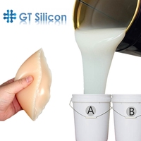 Nouveau style de caoutchouc de silicone liquide pour la fabrication de jouets sexuels, de dildos, de poupées en silicone de qualité alimentaire, caoutchouc de silicone RTV2 personnalisé