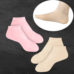 Full-foot <b>moisturizing</b> and anti-cracking silicone <b>socks</b>, hand mask foot covers, heel crack protection <b>socks</b>, beach <b>socks</b> - Product Image 2