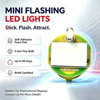 Module LED circulaire miniature clignotant, carte de circuit imprimé LED autocollante TWB65LM pour la décoration de boîtes cadeaux et jouets, approvisionnement en gros