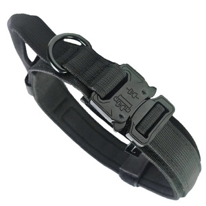 <span class=keywords><strong>Collar</strong></span> de Adiestramiento con Hebilla Metálica para Perros Medianos y Grandes, Conjunto de <span class=keywords><strong>Collar</strong></span> y Correa Táctica para Perros - Product Image 4