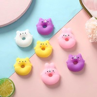 Nouveau dessin animé créatif beignet boulette presser jouet mignon EVA petit cadeau sensoriel Fidget Squishy soulagement du Stress artefact pour tranche d'âge