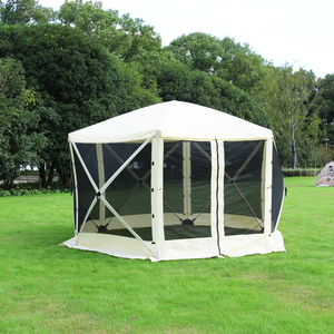 Outdoor Hexagonal Mesh Camping <b>Tent</b> <b>Garden</b> Insect Ventilated Picnic Sun Canopy Portable Net <b>Tent</b> <b>for</b> Beach and Park Equipment - Product Image 2