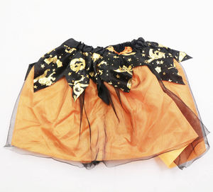 Conjunto de Disfraz de Bruja Fantasma con Tutú de Tul y Diadema, Hecho a Mano con Impresión Digital, Hermoso para Fiesta de Halloween para Niñas - Product Image 3