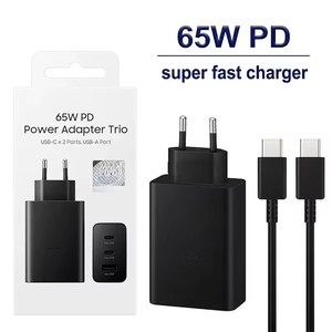 Original TA865 65W PD USB C Adaptador de corriente 3 puertos tipo C <span class=keywords><strong>Cargador</strong></span> de pared Súper rápido <span class=keywords><strong>para</strong></span> <span class=keywords><strong>Samsung</strong></span> Galaxy S21 S22 S23 <span class=keywords><strong>Ultra</strong></span> <span class=keywords><strong>NOTE</strong></span> <span class=keywords><strong>20</strong></span> - Product Image 3