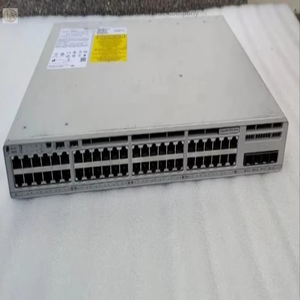 Commutateur 48 ports série 9200l C9200l-48p-4x-wbra, neuf, original, en stock, automatisation industrielle, programmation PLC dédiée - Product Image 1