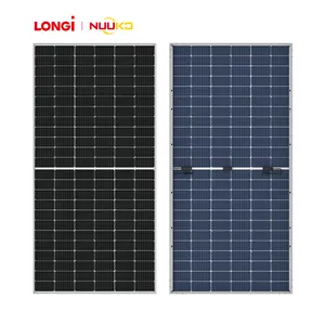 Paneles solares Longi Himo 7 550W 580W bifacial 560W 565W 570W 575W 585W 590 W Paneles solares de silicio monocristalino Hi-mo 7