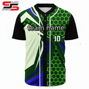 Maillot de baseball sur mesure maillot de baseball vierge en gros maillots de baseball de l'équipe de baseball imprimés par sublimation - Product Image 1