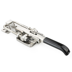 TANJA Heavy Duty Self Locking Buckle 304 Stainless Steel Cabinet Door Safety Lock <b>Tool</b> <b>Box</b> Lockable Polished - Product Image 1