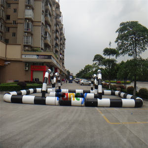 Piste <span class=keywords><strong>de</strong></span> course <span class=keywords><strong>de</strong></span> karts gonflables Offre Spéciale pour Go Kart Racing avec château <span class=keywords><strong>gonflable</strong></span> Zorb en vente - Product Image 2