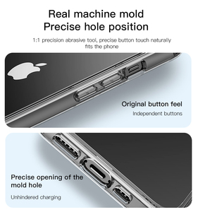 Funda transparente de TPU a prueba de golpes para teléfono móvil, carcasa superior para <span class=keywords><strong>iPhone</strong></span> - Product Image 6