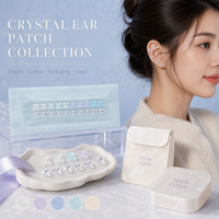 Quantité minimale de commande pour bijoux personnalisés en forme de papillon avec diamants, adaptés à la relaxation et aux boucles d'oreilles.