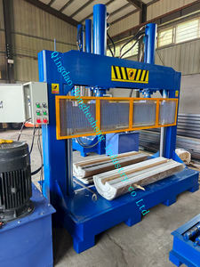 कूल्ड सामग्री काटने मशीन स्वचालित कोएल्ड बेल स्प्लिटर हाइड्रोलिक रबर ब्लॉक कटर - Product Image 2