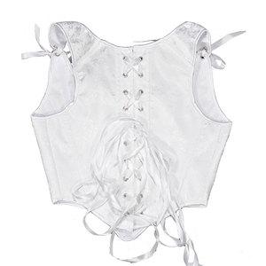 Débardeur Corset Vintage Jaune Clair pour Femme, Sexy, Push-up, à Bretelles, en Dentelle - Product Image 4