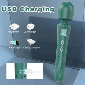 Lotusif mới xách tay AV lớn Cây Đũa phép rung cơ thể massage dính nhiều chế độ rung cơ thể phụ nữ với đầu linh hoạt - Product Image 3