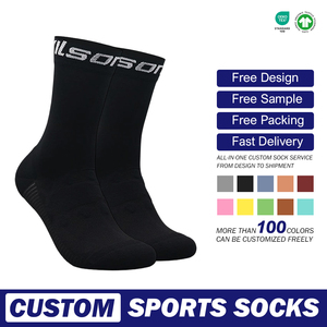 Newly Designed Men Women Outdoor Cycling <strong>Socks</strong> Running Mountaineering Logos <strong>Custom</strong> <strong>Socks</strong> for Sweat Absorption Breathability - Product Image 2