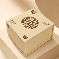 Coffret cadeau de luxe pour bébé, emballage en papier personnalisé pour les crèmes et lotions pour bébés, vente en gros