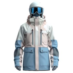 OEM ODM giacca da sci uomo Oem tuta da sci impermeabile personalizzata abbigliamento da neve - Product Image 2