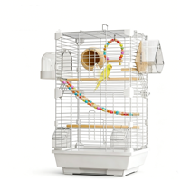Grande cage à oiseaux en acrylique transparente, idéale pour diverses maisons d'observation des oiseaux, accessoires de cage à oiseaux tendance pour animaux de compagnie