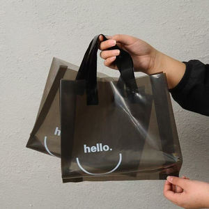 Bolsas de Compra de LDPE con Logotipo Personalizado, Reutilizables y Biodegradables, Ecológicas y Reciclables, con Válvula y Asa de Mano - Product Image 1